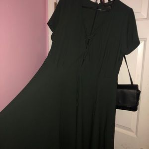 Green dress
